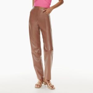 Aritzia Leather Pants